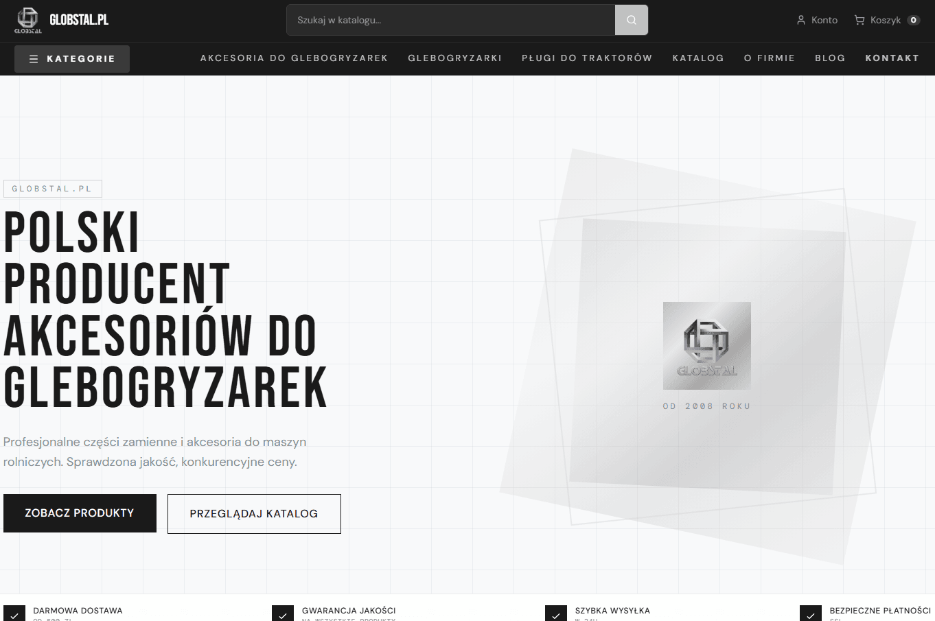 Sklep Globstal — akcesoria do glebogryzarek